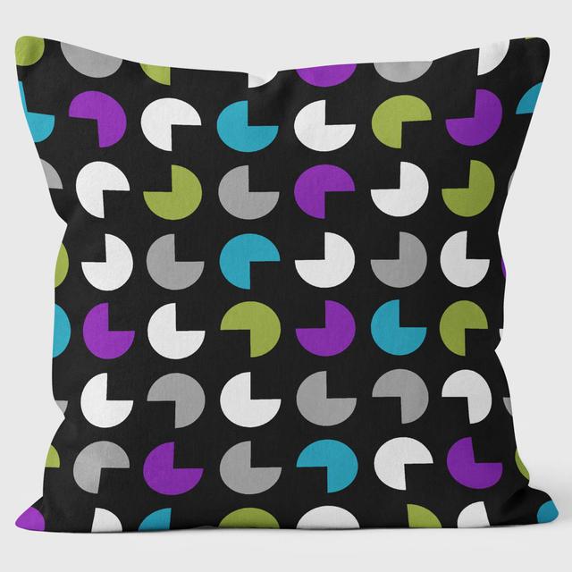 3 Quarter Circles Cushion - Abstract Cushion We Love Cushions on Productcaster.