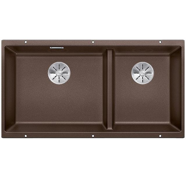 Subline 1.5 Bowl Undermount Kitchen Sink Blanco Finish: Coffee on Productcaster.