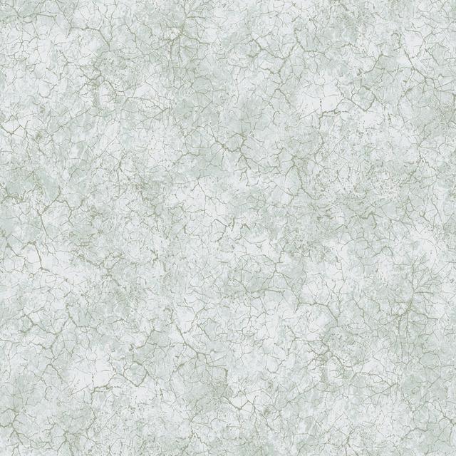 Hucksley Bento Distressed Marble Crackle 10m x 53cm Wallpaper Roll Mercer41 Colour: Frost Mint on Productcaster.