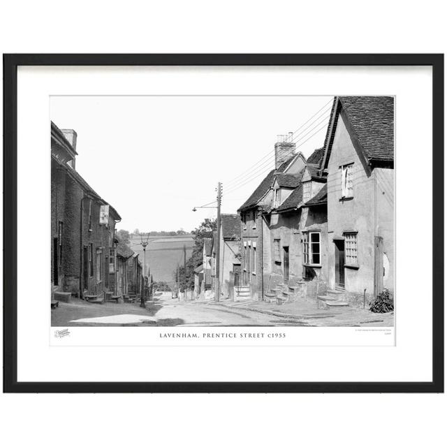 Lavenham, Prentice Street C1955 by Francis Frith - Single Picture Frame Print The Francis Frith Collection Size: 28cm H x 36cm W x 2.3cm D on Productcaster.