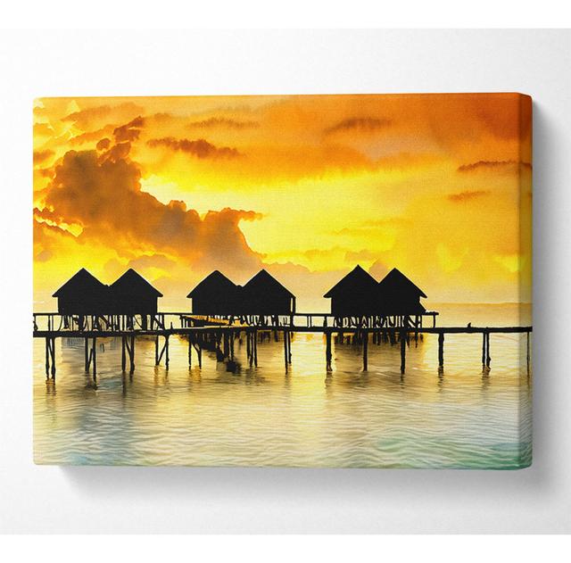 Wrapped Canvas Art Prints House of Hampton Size: 81cm H x 121.9cm W on Productcaster.