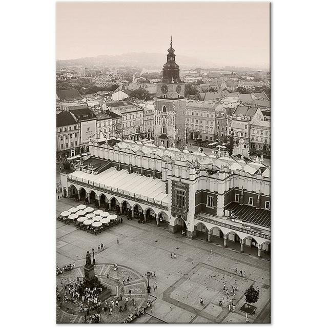 Cracow: Cloth Hall - Print on Canvas Corrigan Studio Size: 120cm H x 80cm W on Productcaster.