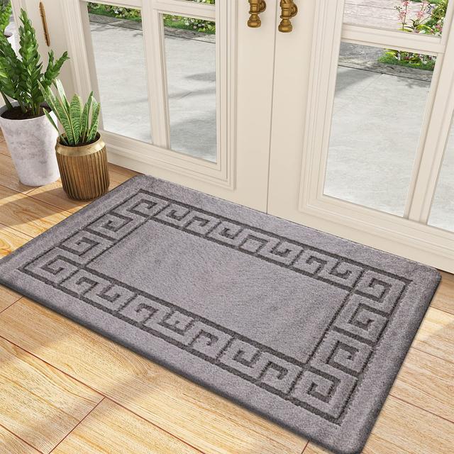 Ghaisas Power Loomed Grey Rug Fairmont Park Rug Size: Rectange 40 x 60cm on Productcaster.