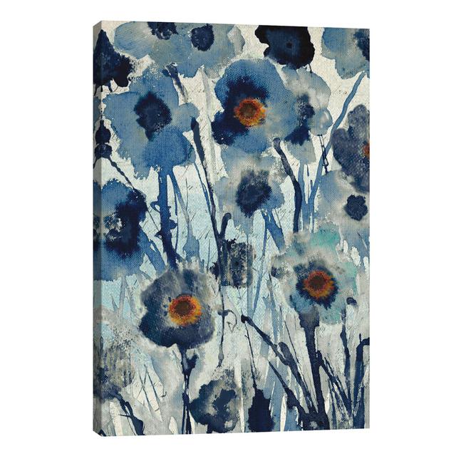 'Forget Me Not I' Painting on Wrapped Canvas East Urban Home Size: 101.6cm H x 66.04cm W x 3.81cm D on Productcaster.