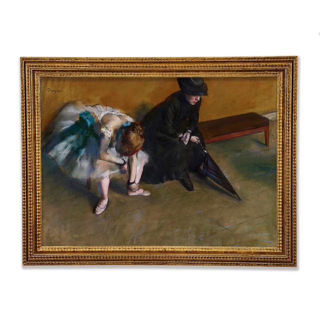 Degas Waiting - Print Bright Star Size: 59.7cm H x 84.1cm W x 3cm D on Productcaster.