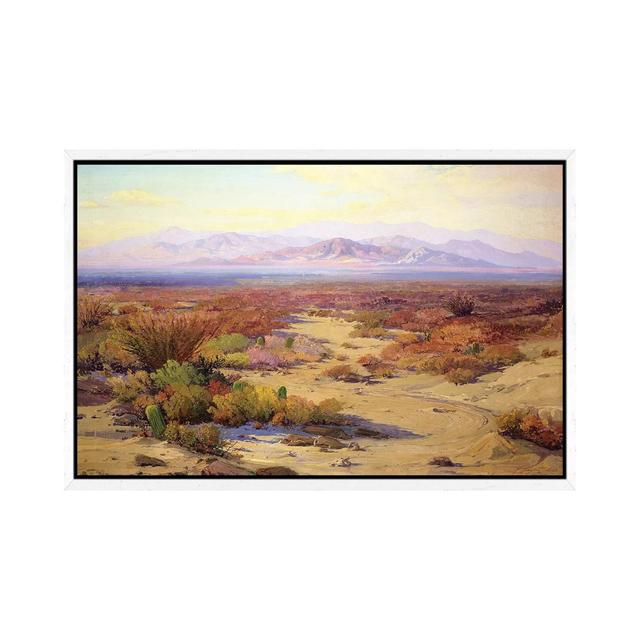 The Great Silence by Fred Grayson Sayre - Gallery-Wrapped Canvas Giclée on Canvas Union Rustic Format: White Framed, Size: 101.6cm H x 152.4cm W x 3.8 on Productcaster.