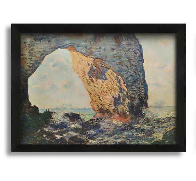 Single Picture Frame Art Prints Rosalind Wheeler Format: Black Framed Canvas, Size: 42cm H x 60cm W x 10cm D on Productcaster.