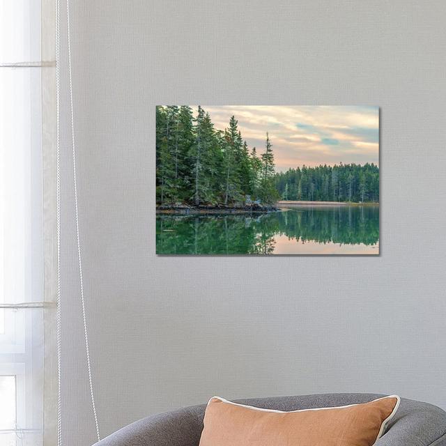 Maine Calm by David Gardiner - Wrapped Canvas Print Alpen Home Size: 45.72cm H x 66.04cm W x 3.81cm D on Productcaster.