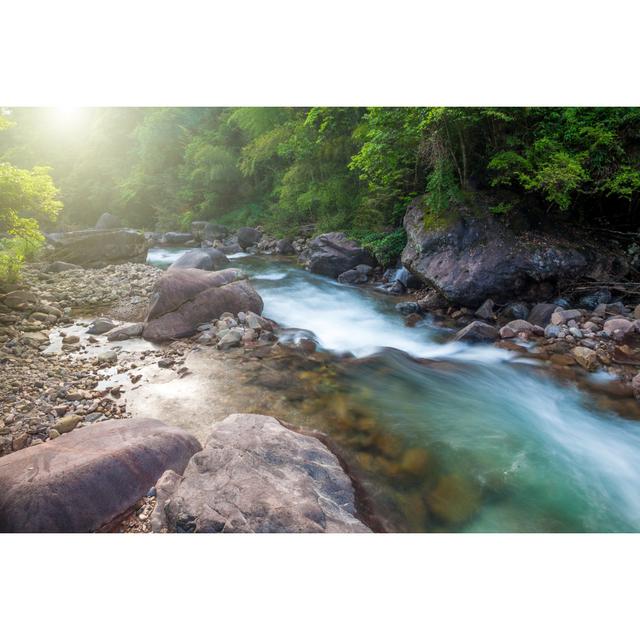 Matoushang Creek by Nanoqfu - Wrapped Canvas Print Alpen Home Size: 51cm H x 76cm W on Productcaster.