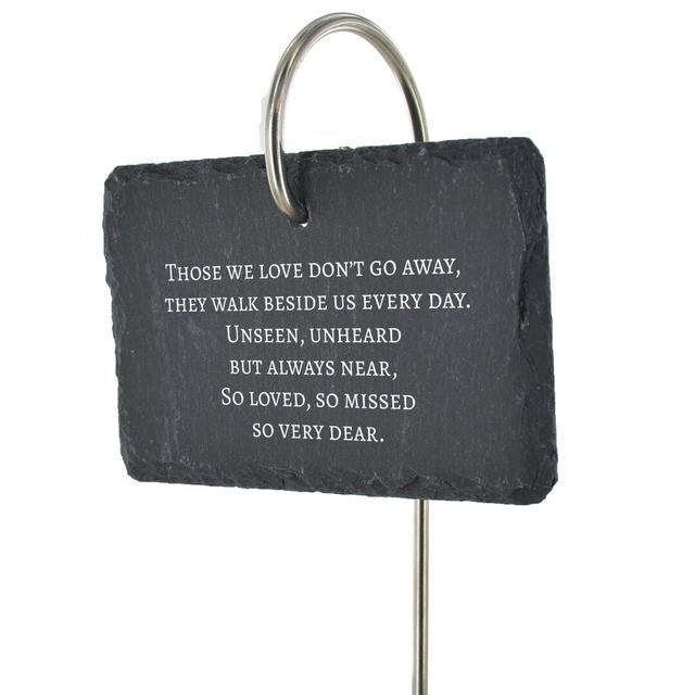 Lehner Those We Love Don't Go Away Memorial Plaque Maturi on Productcaster.