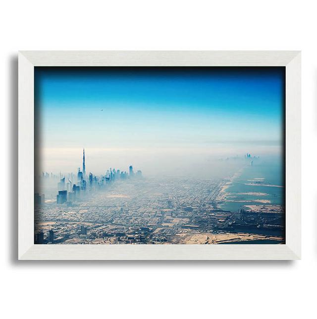 Mist of the Morning City Brayden Studio Format: White Framed Paper, Size: 59.7cm H x 84.1cm W x 10cm D on Productcaster.