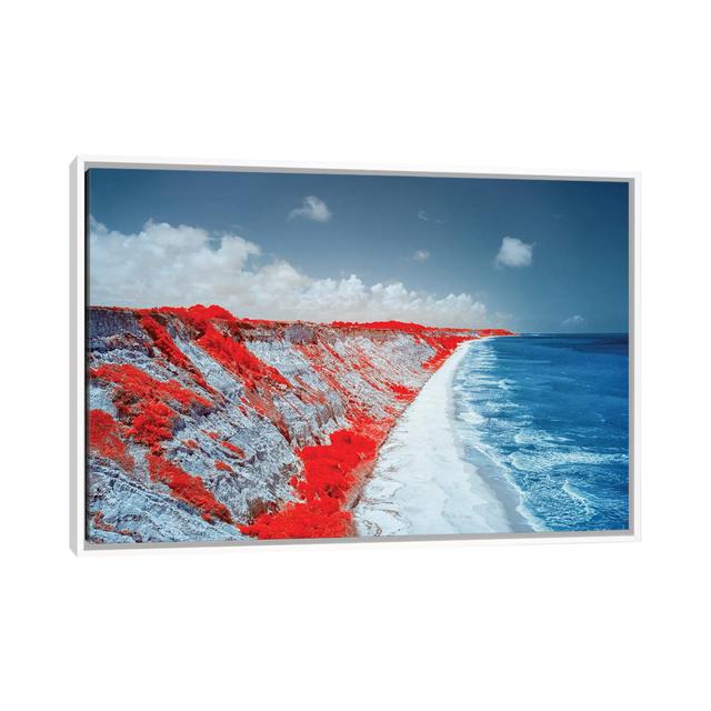 Falesias by Glauco Meneghelli - Floater Frame Photograph on Canvas Highland Dunes on Productcaster.