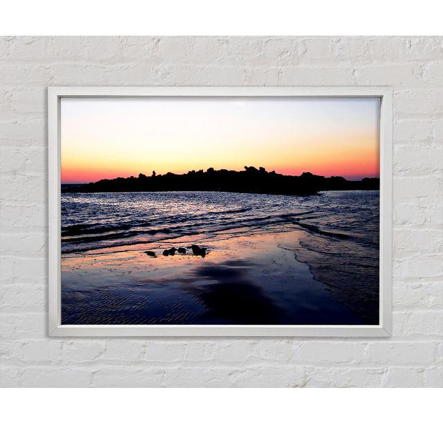 Along The Coast - Single Picture Frame Art Prints on Canvas Bright Star Size: 100cm H x 141.4cm W x 3.3cm D on Productcaster.