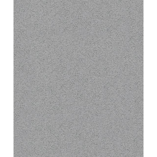 Textured Abstract Design 10m x 53cm Wallpaper Roll Metro Lane Colour: Grey/Silver on Productcaster.