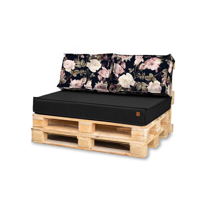 Euro Pallet Garden Loveseat Cushion East Urban Home on Productcaster.