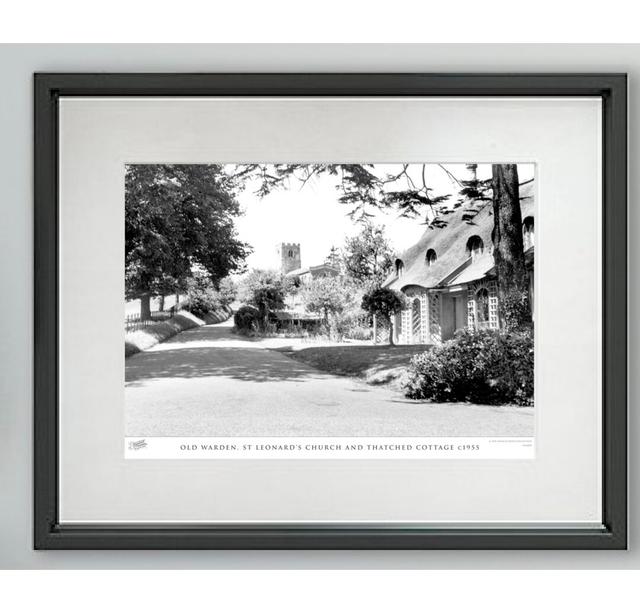 'Old Warden, St Leonard' - Picture Frame Photograph Print on Paper The Francis Frith Collection Size: 28cm H X 36cm W x 2cm D on Productcaster.