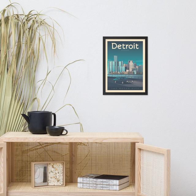 Poster Detroit Maturi Größe: 40 cm H x 30 cm B on Productcaster.