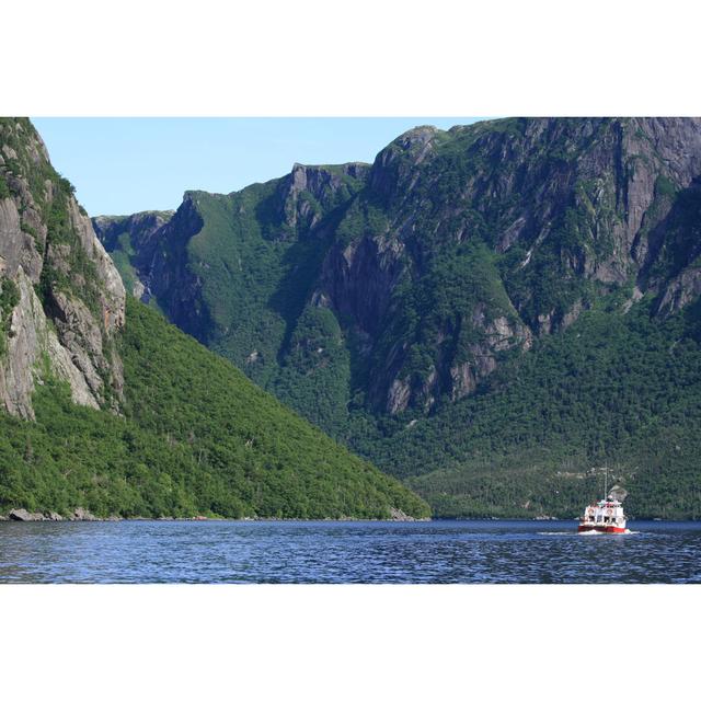 Western Brook Pond, Gros Morne by Photawa - Wrapped Canvas Photograph Alpen Home Size: 61cm H x 91cm W on Productcaster.