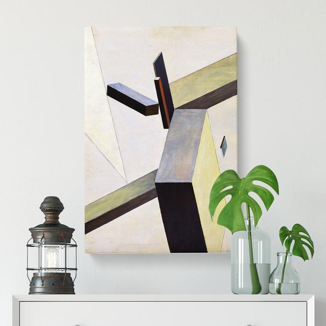 Composition Vol.10 by El Lissitzky - Wrapped Canvas Painting East Urban Home Size: 60cm H x 40cm W x 3cm D on Productcaster.