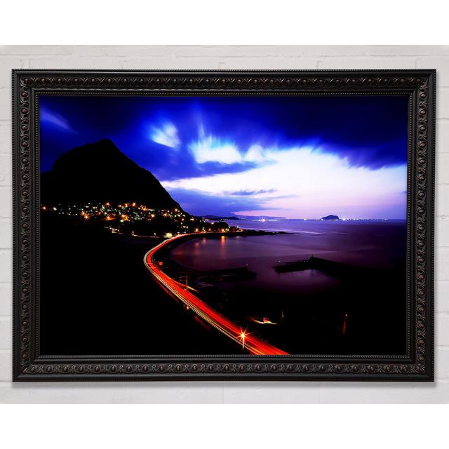 The Road Past The Ocean - Print Bright Star Size: 21cm H x 29.7cm W on Productcaster.