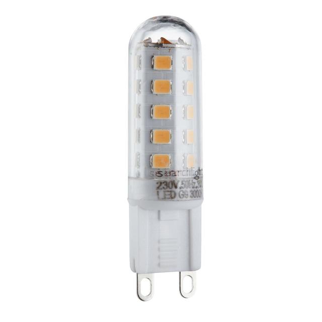 3W G9 Dimmable LED Capsule Light Bulb (Set of 10) Symple Stuff on Productcaster.