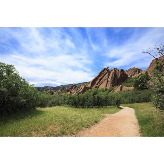 Roxborough State Park by Yobab - Wrapped Canvas Photograph Alpen Home Size: 20cm H x 30cm W x 3.8cm D on Productcaster.