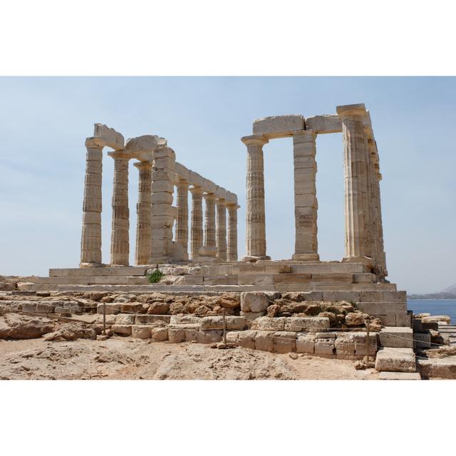 Sounion by Filipmakowski - Wrapped Canvas Photograph 17 Stories Size: 81cm H x 122cm W on Productcaster.