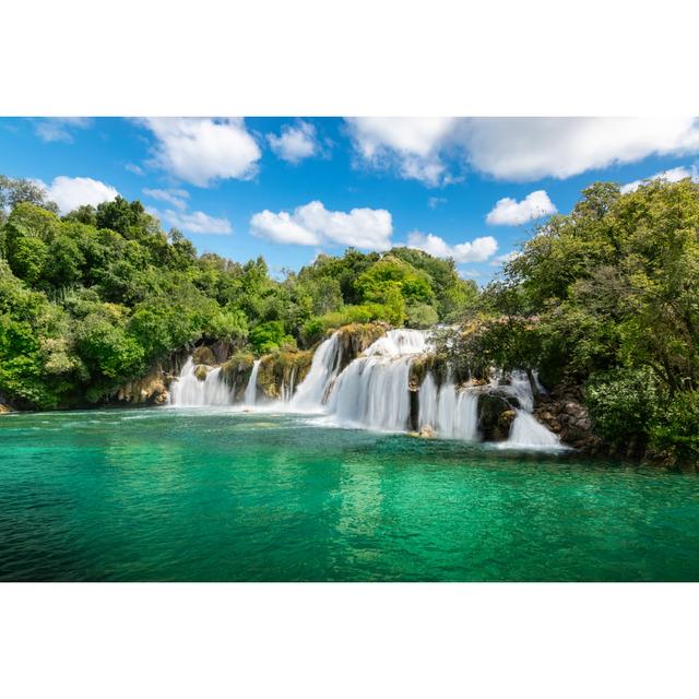 Waterfalls Of Krka National Park Alpen Home Size: 61cm H x 91cm W x 3.8cm D on Productcaster.