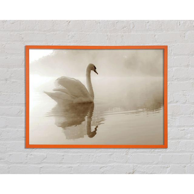 Anisley Lonesome Swan - Druck Brayden Studio Größe: 42 cm H x 59,7 cm B x 2 cm T on Productcaster.