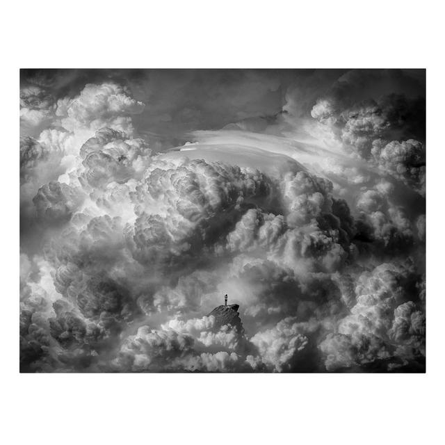 A Storm is Coming Art Print on Canvas 17 Stories Size: 30cm H x 40cm W, Format: Canvas 260g/m² on Productcaster.