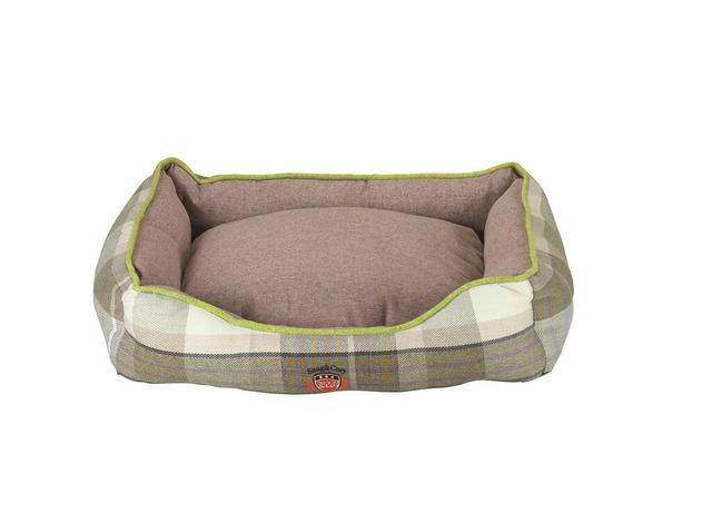 Gusset Pet Bed Archie & Oscar Size: 21cm H x 76cm W x 61cm D on Productcaster.