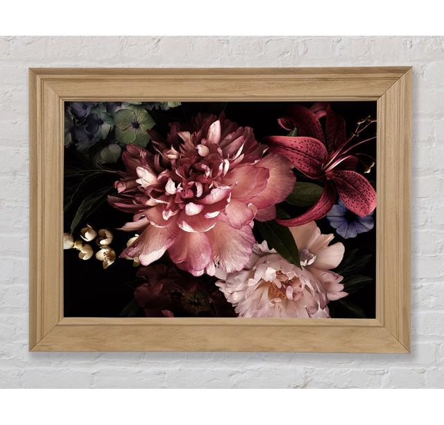 Flower Arrangement Dusk - Single Picture Frame Art Prints Bright Star Size: 151.638cm H x 213.61cm W x 8cm D on Productcaster.