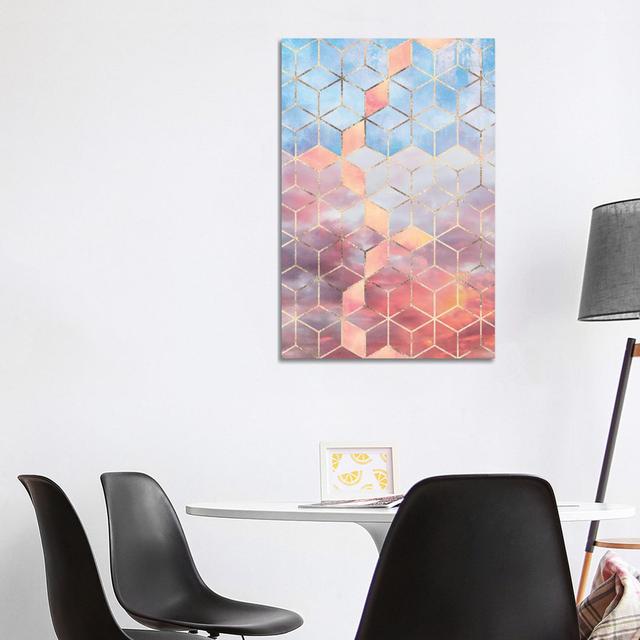 Magic Sky Cubes - Print Fairmont Park Size: 101.6cm H x 66.04cm W x 3.81cm D on Productcaster.