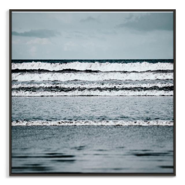 'Rolling In' Photograph on Canvas East Urban Home Size: 41cm H x 41cm W, Format: Black Floater Frame on Productcaster.