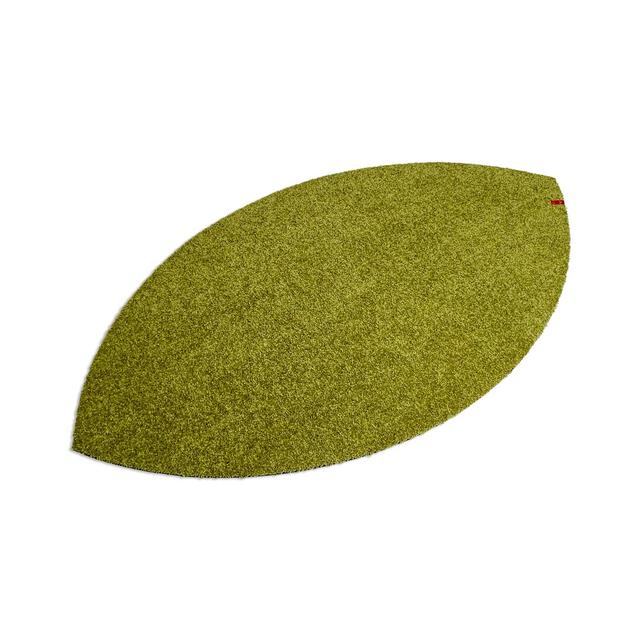 Damjana Leaf Doormat Ebern Designs Colour: Green on Productcaster.