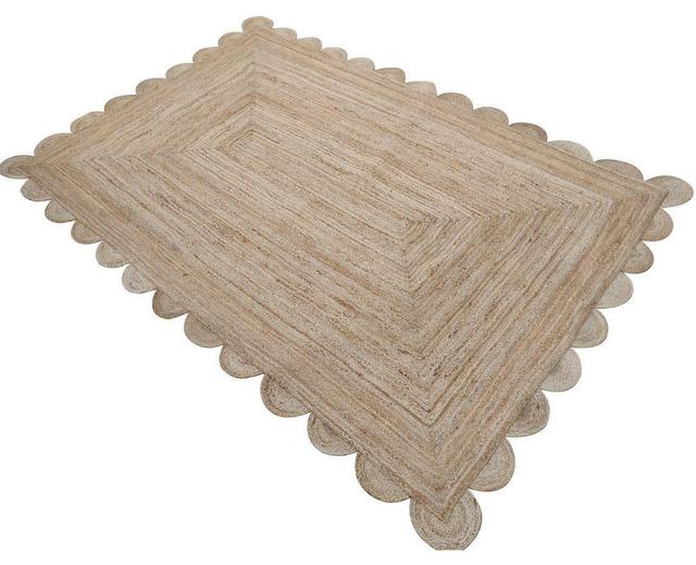 Anyka No Pattern Hand Woven Beige Area Rug Latitude Vive Rug Size: Rectangle 60 x 90cm on Productcaster.