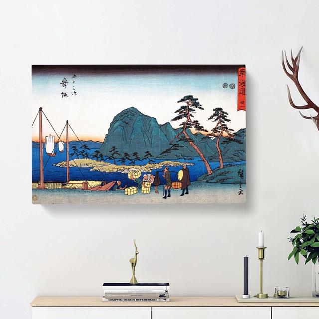 Maisaka by Utagawa Hiroshige - Wrapped Canvas Painting East Urban Home Size: 35cm H x 50cm W x 3cm D on Productcaster.