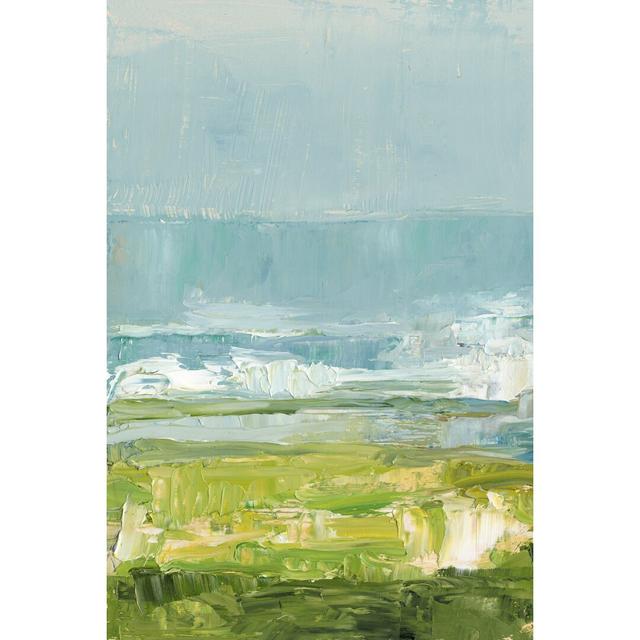 Coastal Overlook I - Wrapped Canvas Painting Rosalind Wheeler Size: 46cm H x 30cm W on Productcaster.