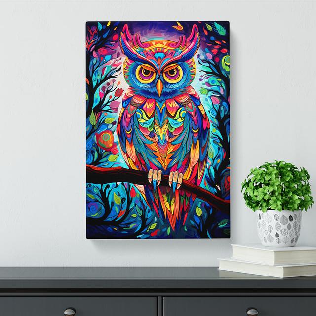 Owl Pop No.3 - Print Alpen Home Size: 50cm H x 35cm W x 3cm D on Productcaster.