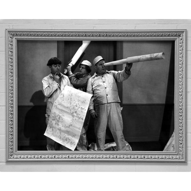 The Three Stooges Eye Piece - Single Picture Frame Art Prints 17 Stories Size: 21cm H x 29.7cm W x 3cm D on Productcaster.