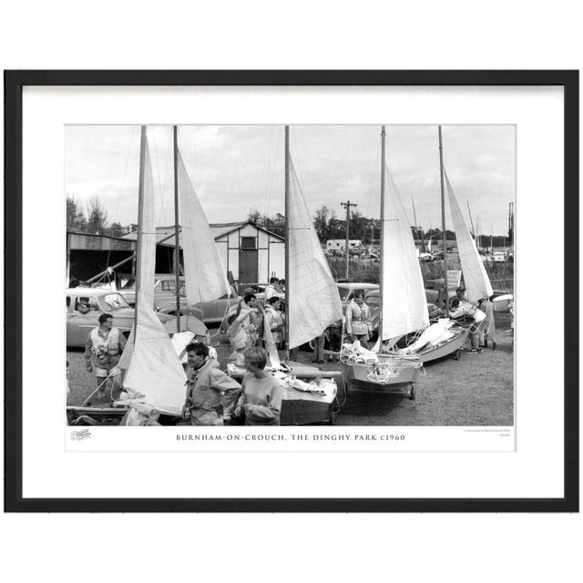 Burnham On Crouch, The Dinghy Park C1960 by Francis Frith - Single Picture Frame Print The Francis Frith Collection Size: 40cm H x 50cm W x 2.3cm D on Productcaster.