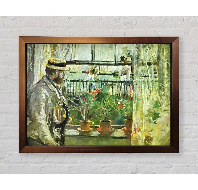 Paints Edouard Manet On The Isle Of Wight by Morisot - Print Bright Star Size: 84.1cm H x 118.9cm W x 3.4cm D on Productcaster.