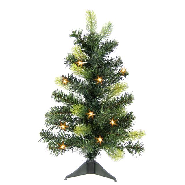 Künstlicher Weihnachtsbaum 60 cm mit 20 LED-Leuchten Die Saisontruhe on Productcaster.