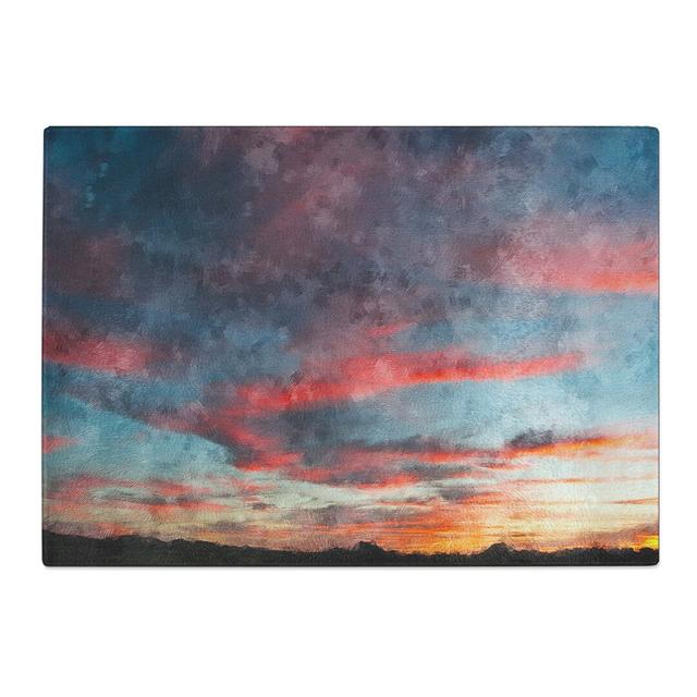 Sunset View Vol.2 Chopping Board East Urban Home Size: 20cm W x 28.5cm L on Productcaster.