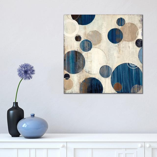 Cool Bubbles by Liz Jardine - Wrapped Canvas Print Metro Lane Size: 45.72cm H x 45.72cm W x 3.81cm D on Productcaster.