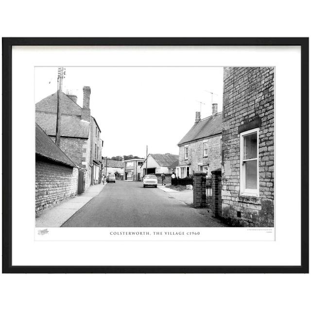 'Colsterworth, the Village C1960' - Picture Frame Photograph Print on Paper The Francis Frith Collection Size: 31.5cm H x 38.8cm W x 2.3cm D on Productcaster.