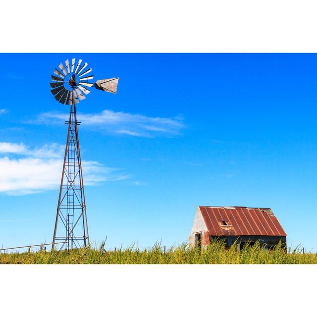 A Kansas Landscape - Wrapped Canvas Photograph Brambly Cottage Size: 20cm H x 30cm W x 3.8cm D on Productcaster.