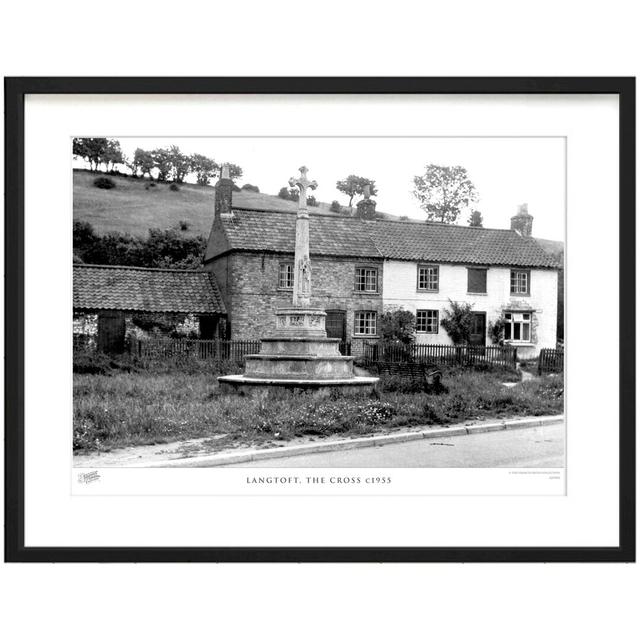 Langtoft, The Cross C1955 by Francis Frith - Single Picture Frame Print The Francis Frith Collection Size: 60cm H x 80cm W x 2.3cm D on Productcaster.