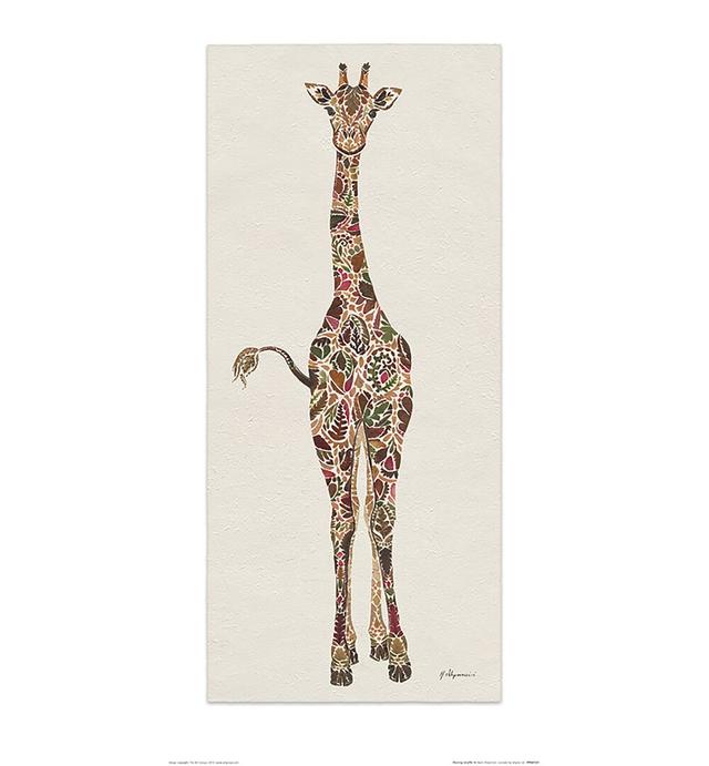 Peering Giraffe by Helen Ahpornsiri - No Frame Painting Bloomsbury Market on Productcaster.