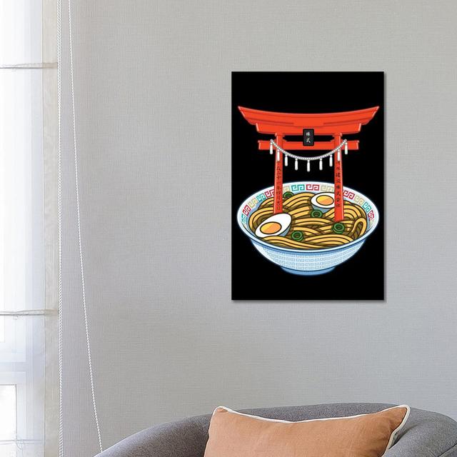 Ramen TorII by Alberto Perez - Wrapped Canvas Painting ClassicLiving Size: 66.04cm H x 45.72cm W x 1.91cm D on Productcaster.